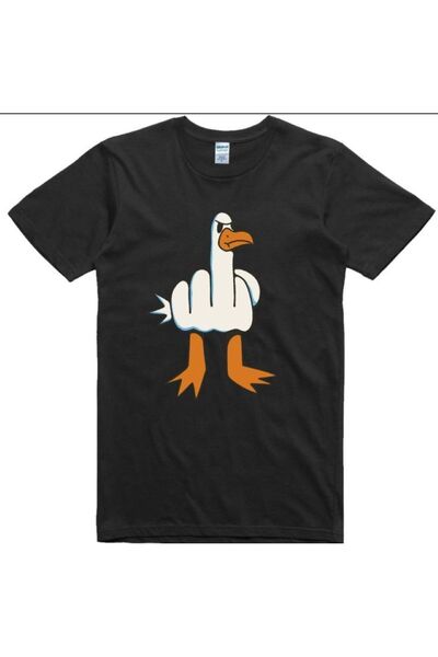 LELVANİ Duck Printed T-Shirt