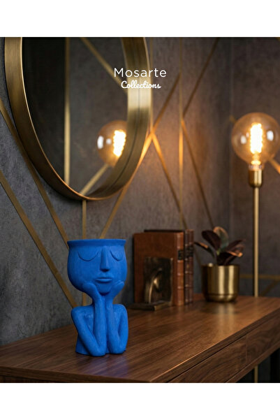 Mosarte مزهرية ديكور على شكل رجل يفكر – وعاء زهور بتصميم نحتي عصري |   تصميم ...