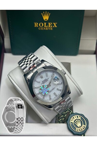 Watch Rolls men's battery-operated, wide lock, clean, smooth frame