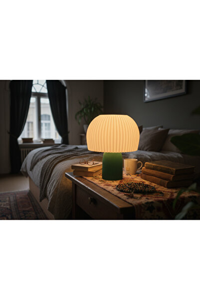 Piccomino Dome Mantar Dekoratif Abajur