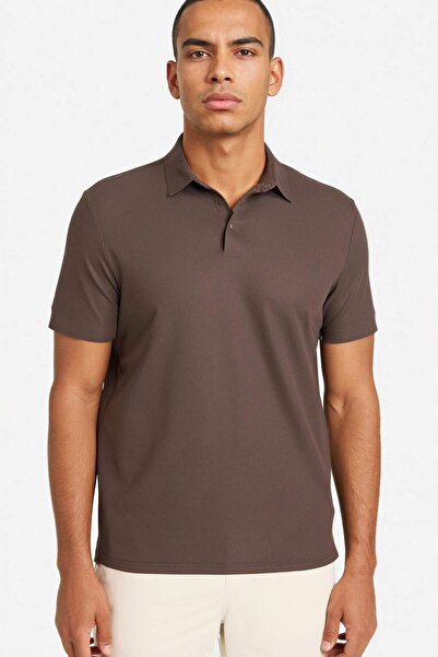 DeFacto Standard Fit Polo Collar Sportsman Short Sleeve Polo T-Shirt E9351Ax26Sp