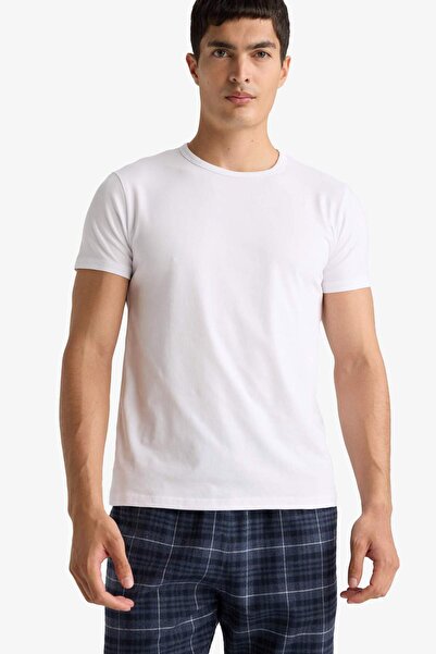 DeFacto Slim Fit Crew Neck Top L4885Az25Au