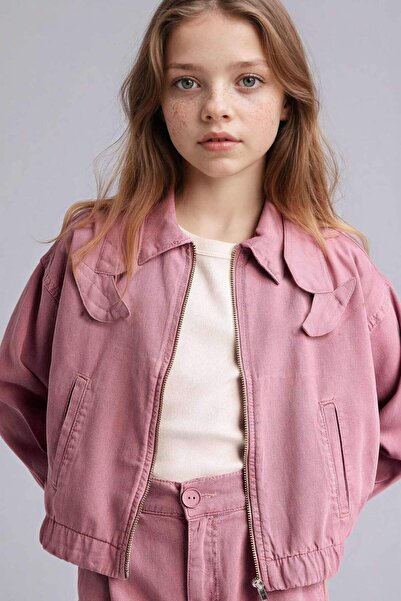 DeFacto Regular Fit Tensel Long Sleeve Shirt for Girls G7205A826Sp