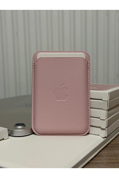 RainyFire Tech MagSafe Animasyonlu Orijinal Deri Cüzdan Tüm Modellerle Uyumlu