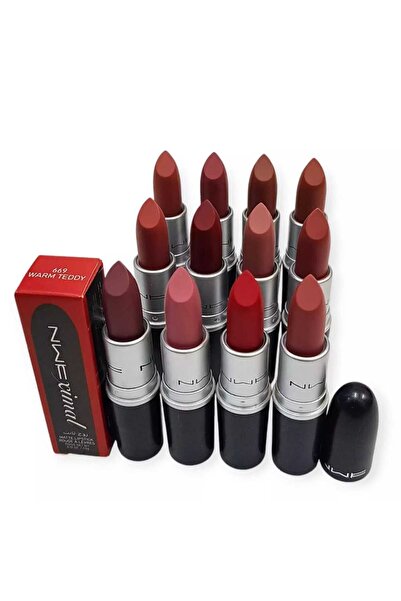 NWK Matte dry lipsticks, 12 colors