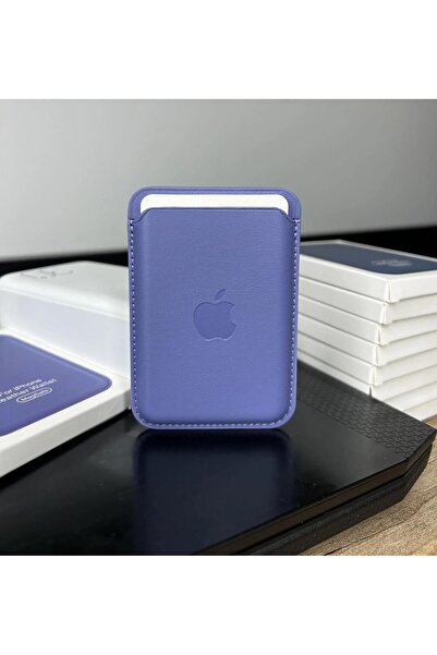 RainyFire Tech MagSafe Animasyonlu Orijinal Deri Cüzdan Tüm Modellerle Uyumlu
