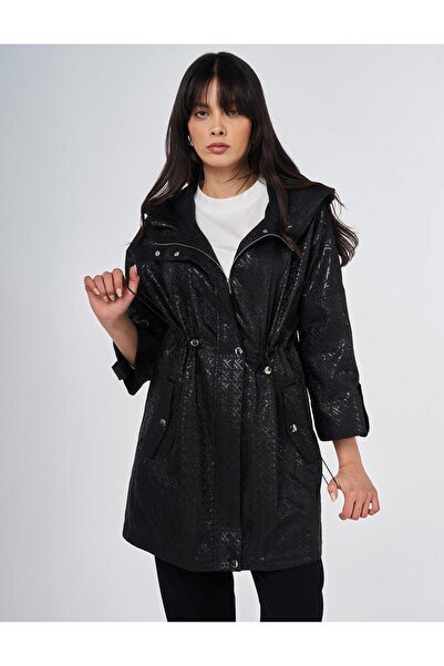 Kayra جاكار قصير خندق أسود