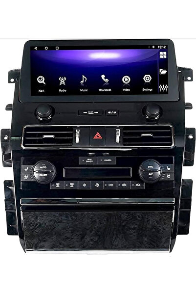 Generic نظام ستيريو سيارة يعمل بنظام أندرويد 14 لنيسان باترول (2011-2022) بشا...