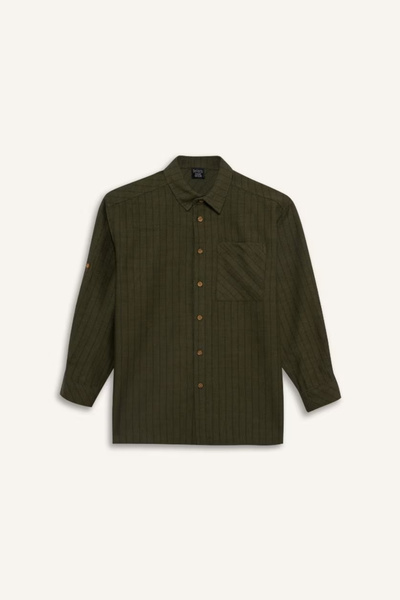 DeFacto Erkek Çocuk Uzun Kol Gömlek G6423A8/KH461