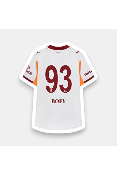 Quaxram Sacha BOEY-93 GÂLÂTÂSÂRÂY 25-26 YENİ SEZON YETİŞKİN FUTBOL FORMASI Beyaz