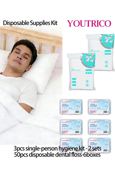 Youtrico Disposable Non-Woven Bedding Kit,No-rinse