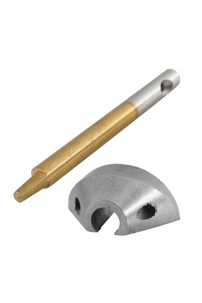 VERKE Set de perforatoare și matrițe, V08183, pentru tăierea tablei metalice