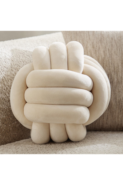 Home Box Cushy Loft Knot Cushion - 28 cm