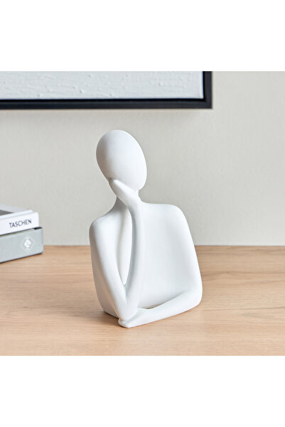 Generic Wren Polyresin Man Accent - 10.5x7.5x17 cm