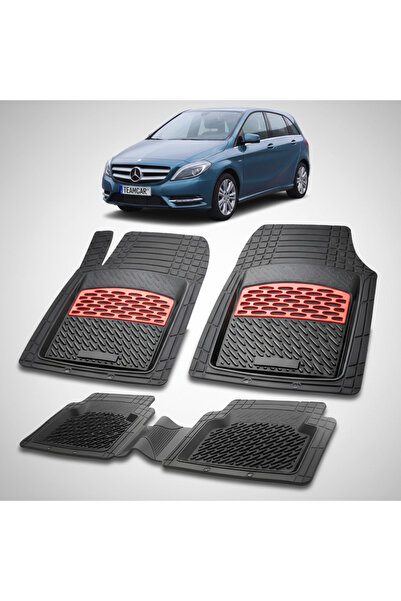 TEAMCAR Πατάκια δαπέδου Mercedes-Benz B-Class W246 2011-2019 από καουτσούκ | ...