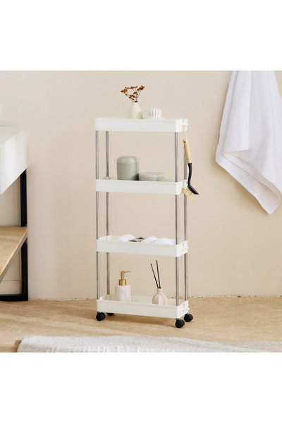 Generic Ovio 4-Tier Slim Storage Trolley - 40x12.5x86
