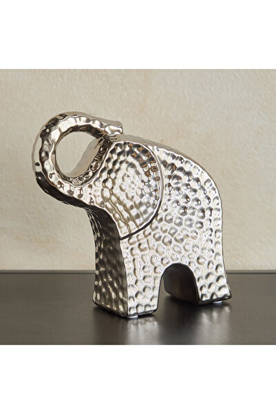 Home Box قطعة ديكور طاولة على شكل فيل من السيراميك المطروق من أوروم سانسا ديو...
