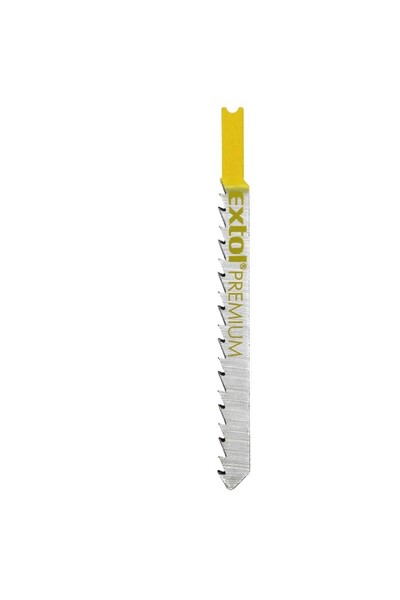 Extol Premium Set de 5 lame de ferăstrău verticale, 75 x 4,0 mm, HCS