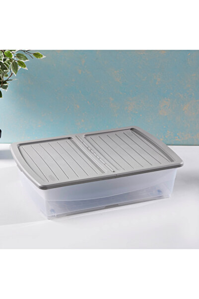 Generic صندوق تخزين تحت السرير مع عجلات من كيفن - 45 لتر