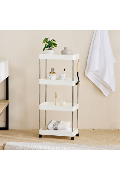 Generic Ovio 4-Tier Storage Trolley - 40x22x86 cm