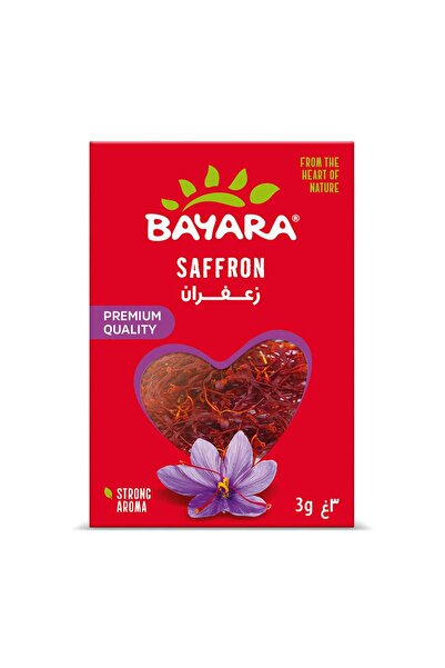 Bayara Premium Saffron 3 g Pure Grade A Threads Rich Aroma & Natural Color