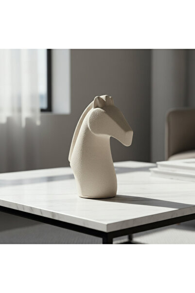 Generic Audrey Eden Decorative Ceramic Horse Accent - 13.5x7x17 cm