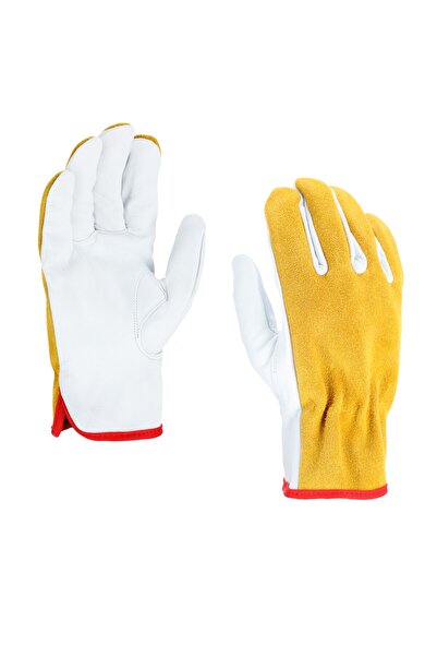 Procera Protective gloves, made of durable leather, X-GOLDRIVER,