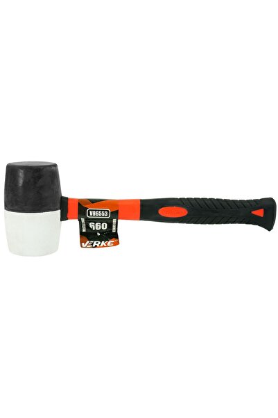 VERKE Rubber mallet, Verke, fiberglass handle 660g, V86553