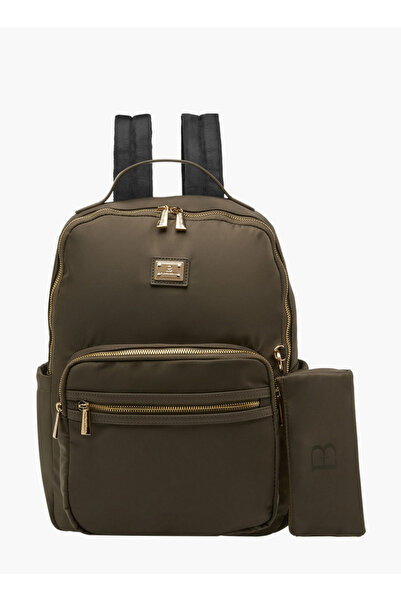 Flora Bella by Shoexpress Solid Backpack with Pouch