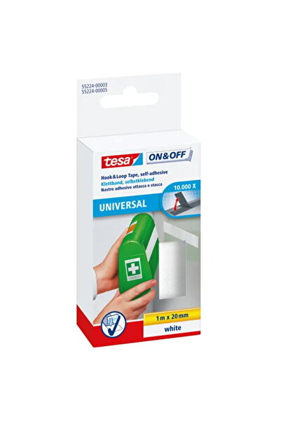 Tesa TIP CONECTOR - BANDĂ PENTRU GARDURI PUTERNICE - 20MM / 1000MM - TRANSPARENT