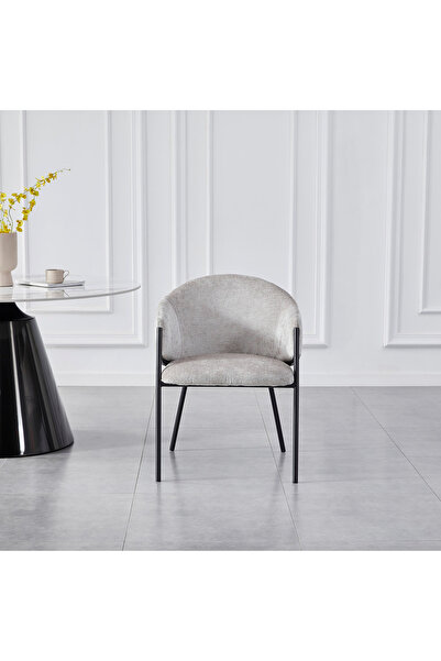 Generic كرسي طعام من القماش من كولين جريس