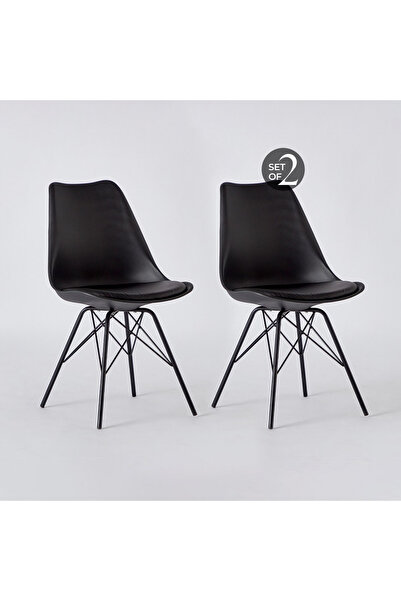 Generic كرسي طعام إلفيس - طقم من قطعتين