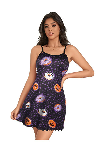 OEM Women's loose sleep dress, made of soft material XL-2XL