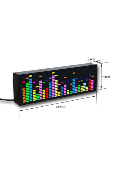 Led Music Spectrum Indicator, VU Meter Indicator Analyzer