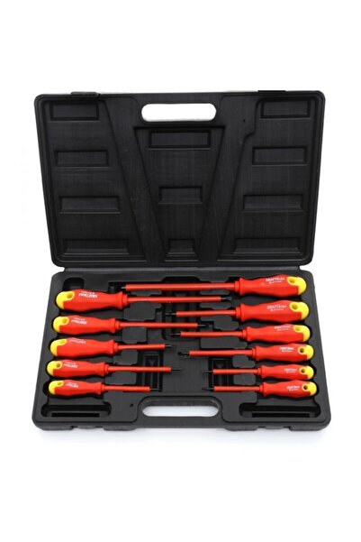 Kraft&dele Set de 11 șurubelnițe, KD10333, izolate