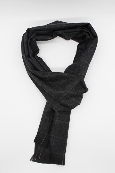 İmza Black Patterned Kaşkol 1067245106_003