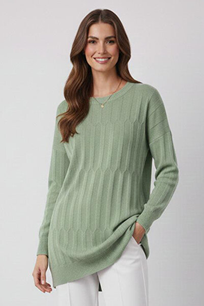 benguen Patterned Tunic N3174 Çağla