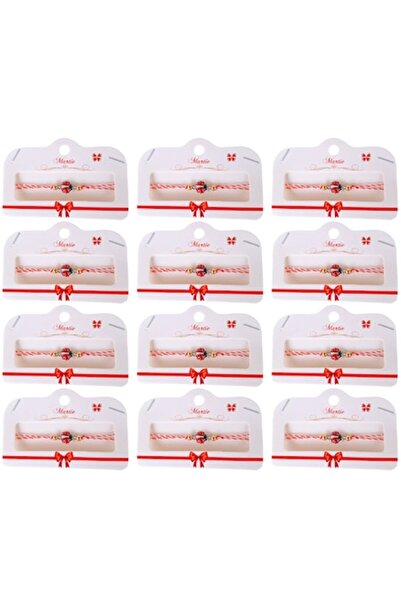 supershop Set of 12 Lucky Ladybug Bracelets Martisor gargarita