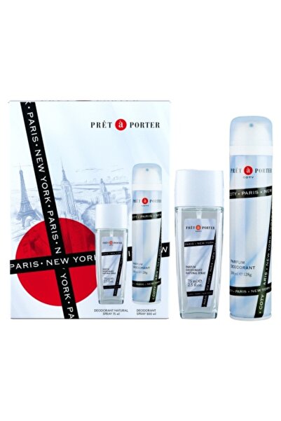 Pretaporter Caseta Cadou Femei Pret a Porter, Deodorant Spray 75 ml, Deoodora...