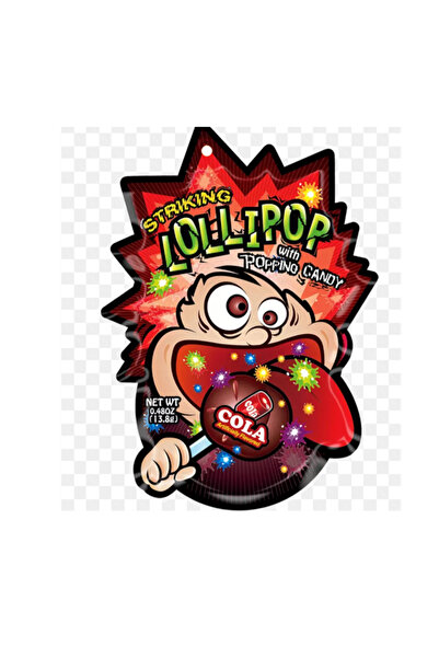 Striking Lollipop Popping Candy Cola 45 x 13.8g