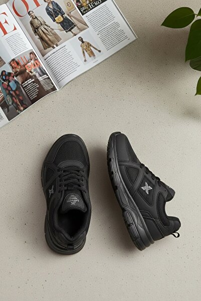 Ayakkabı Fuarı Elit Asprt251 Men's Classic Sneaker Black - Smoked