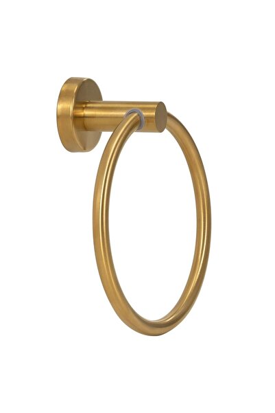 SERSIMO Metal towel ring holder, stainless steel with glossy finish, diameter...