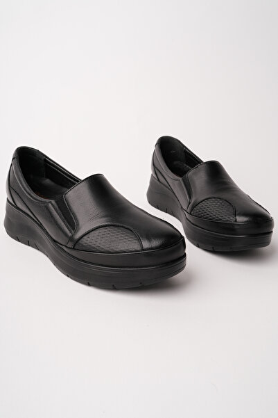 Madam Tarz Vrp-2001 Patterned Genuine Leather Sports Shoes