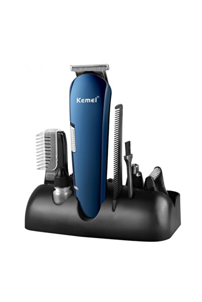 Mihai Mașină de tuns reîncărcabilă Kemei KM 550 model 8 în 1 FULL CARE