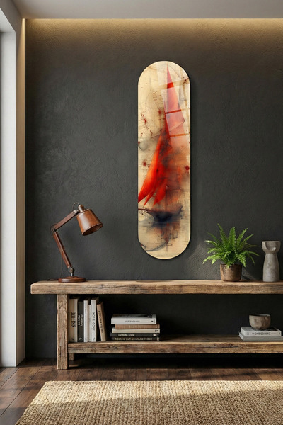 Decorita Cam Kaykay Tablo | Marine Sketch | 80x20