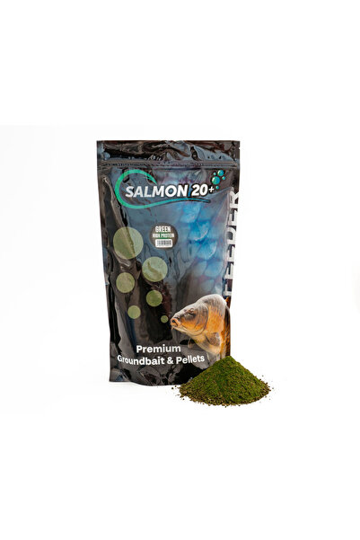 SALMON 20+ Nada Green cu conținut ridicat de proteine ​​800 g