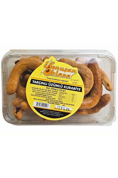 LINS Konuşan Oklava Tarçınlı Üzümlü Kurabiye 250 Gr