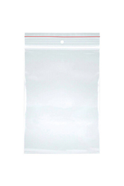 OFFICE products Plastic Zip Bags for Sealing, 170 x 230mm, 40 microns, 100 pc...
