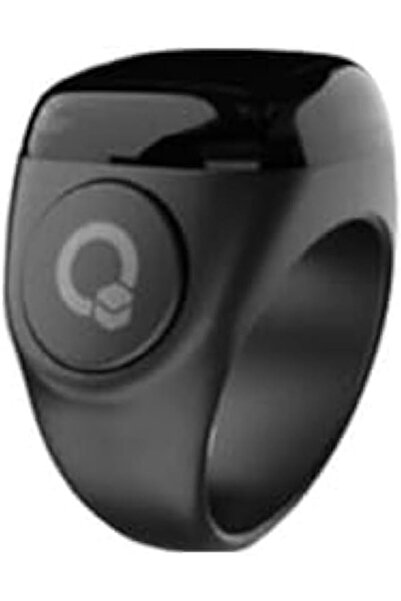 iqibla Noor Smart Tasbih Zikr Ring 20MM Black