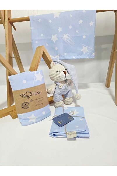 tiny plans Elastic Baby Sheet - Pillowcase Set 45X85 cm